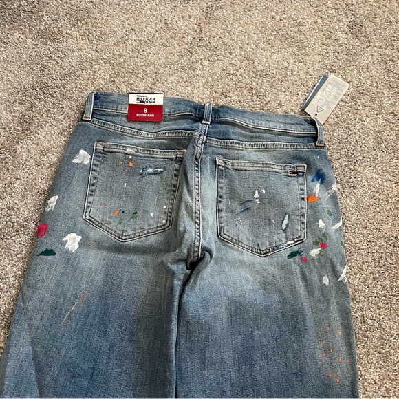 Tommy Hilfiger jeans women denim NWT boyfriend style - Picture 10 of 13